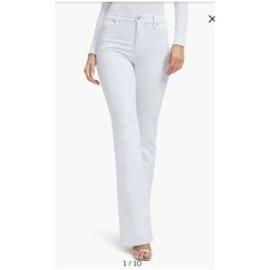 Good American New Womens Size 18 White Good Classic Bootcut High Rise Jeans